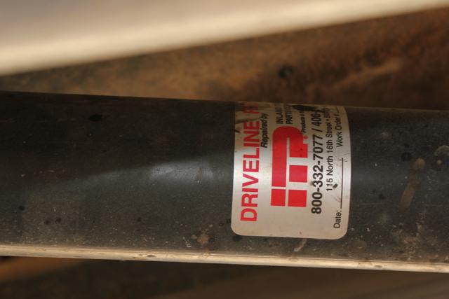 Rear driveline