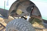 Rear axle drooping - limited by shock