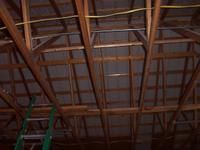 Some air line in the ceiling