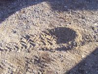 Whoops.  EASY to dig holes with the Terras in the driveway