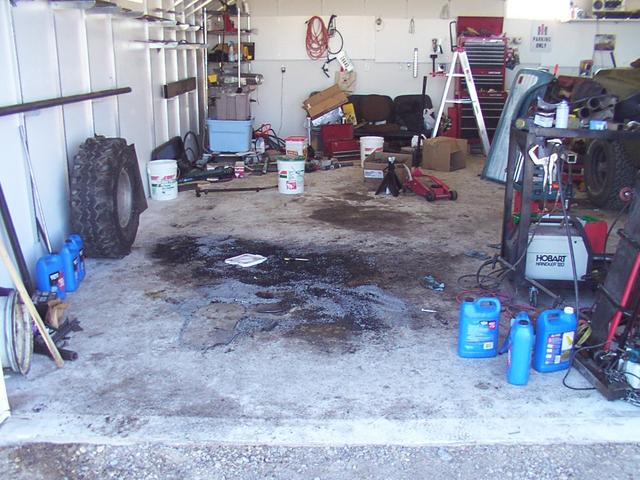 What a disaster.. litter everywhere from the ATF mess.. time to clean..