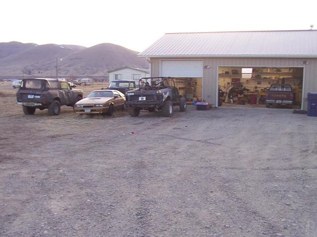View from the driveway