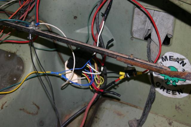 Wiring for the electric fan - relays