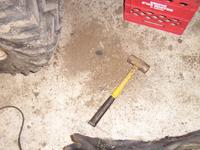 Even though I routinely wash out the quarters, this much dirt fell out.