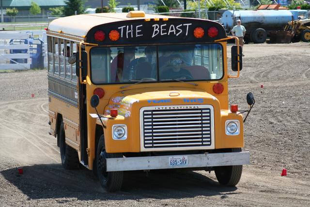 Todd Munns takes everyone for a ride in The Beast on the divorce course.