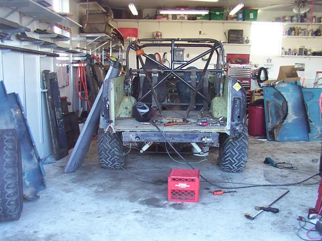 Passenger side is all done.