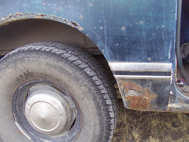 Passenger quarter/rocker/wheel arch
