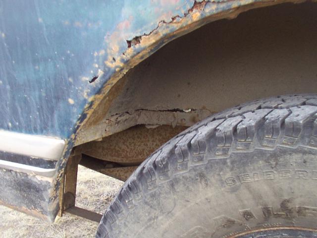 Pass wheel arch, cargo bed