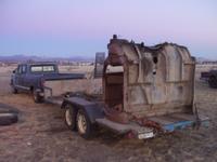 Cab on the trailer