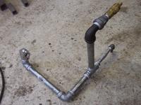 New, all-metal plumbing - at least, mostly all metal