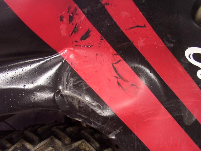 Here's how the ZeroRust black, and the Implement Red held up