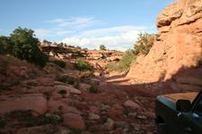 Dry Creek portion of the Bull Canyon route