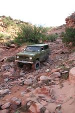 Dry Creek portion of the Bull Canyon route