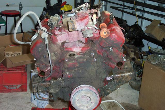 Waterpump removed