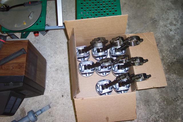 Rods and pistons