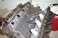 Both flanged bolted in place