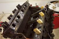 Both flanged bolted in place