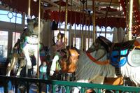 1/17/09 Joleigh and Malia at the Carousel