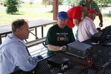 Bob K7HLN and the GOTA station
