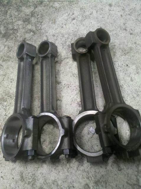 2 lightened rods, 2 originals